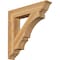 Ekena Millwork Balboa Traditional Rough Sawn Bracket, Western Red Cedar, 6"W x 34"D x 34"H BKT06X34X34BOA01RWR - alternate 1